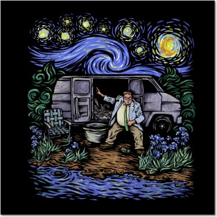 I Live in A Van Gogh- no text version Posters and Art